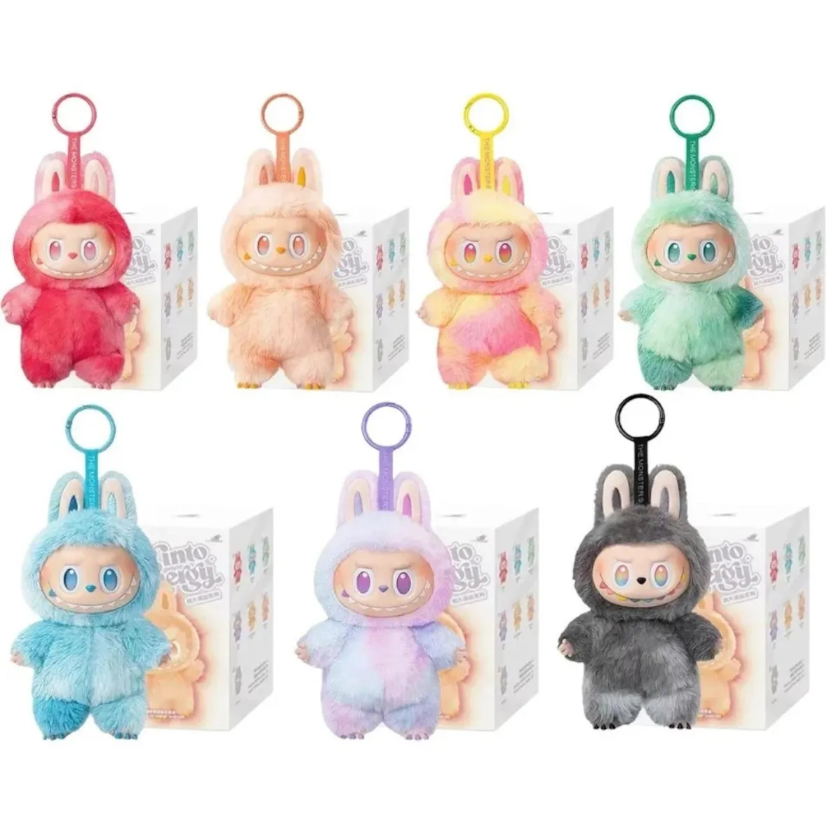 Jucarie de Plus Labubu The Monsters 18cm, Seria Big Energy Series Generația 3 Random BlindBox