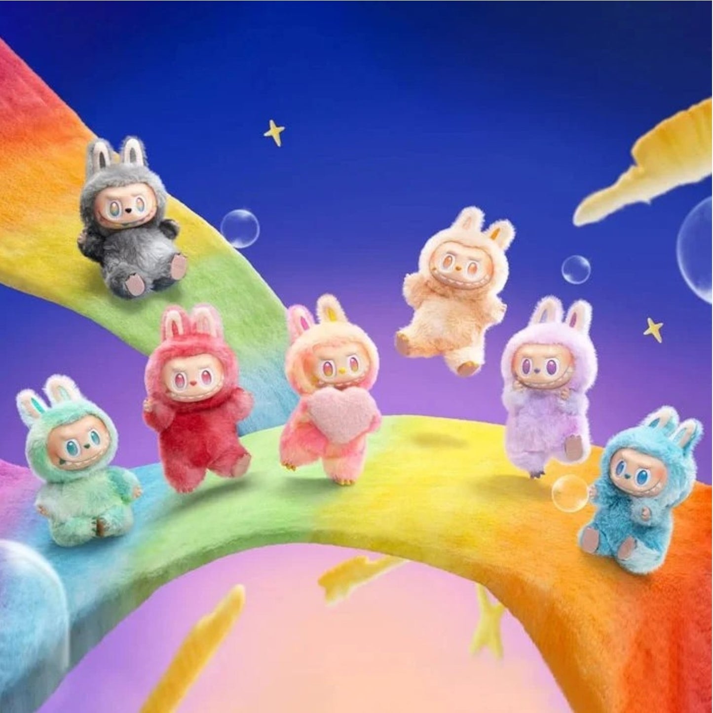 Jucarie de Plus Labubu The Monsters 18cm, Seria Big Energy Series Generația 3 Random BlindBox
