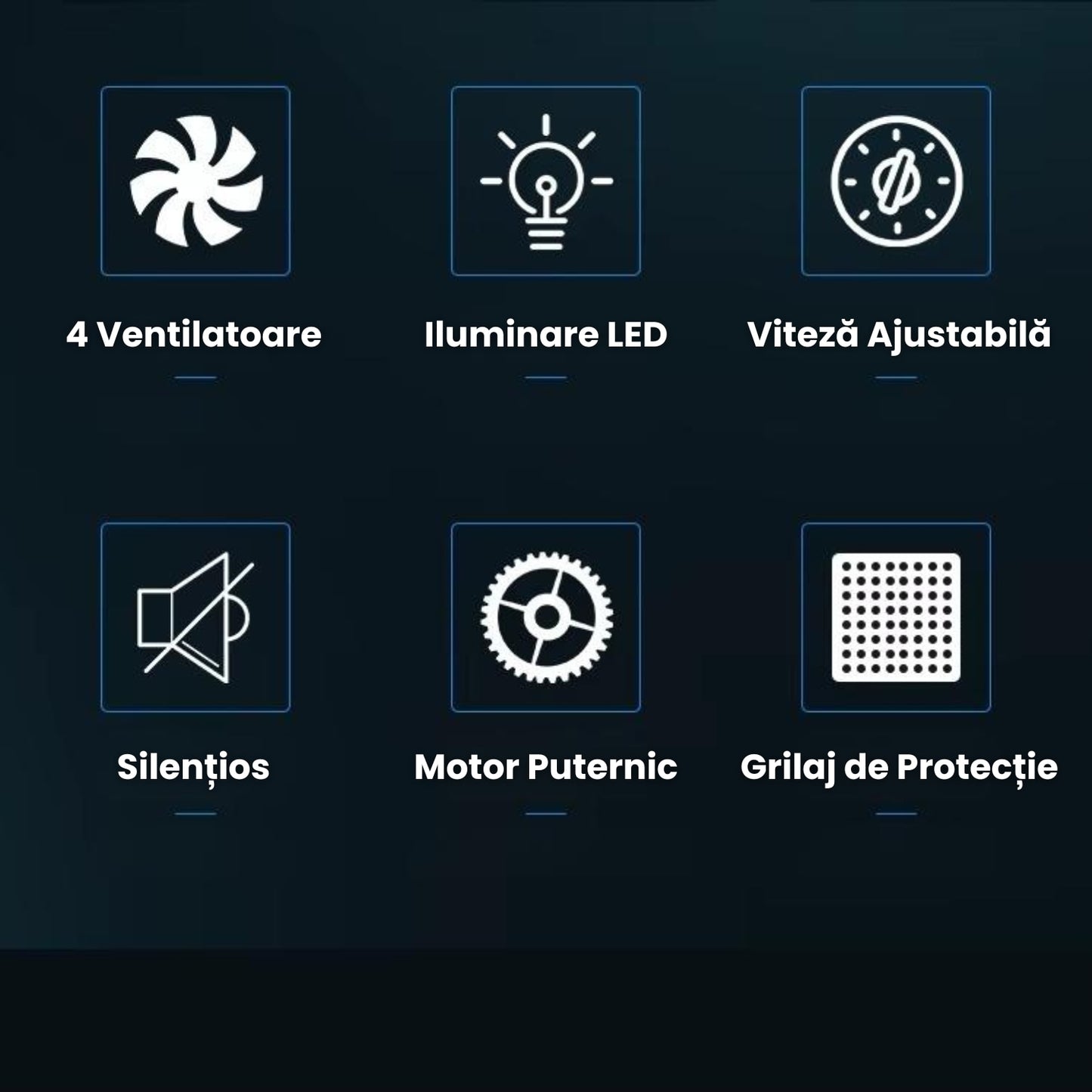 Cooler Laptop Gaming Si Office Cu 4 Ventilatoare LED, Viteza Reglabila, Racire Silentioasa 25dB, Compatibil 11-18 Inch, Port USB Dublu, Motor Puternic, Iluminare LED, Design Ergonomic, Grilaj Protectie, Negru-Rosu