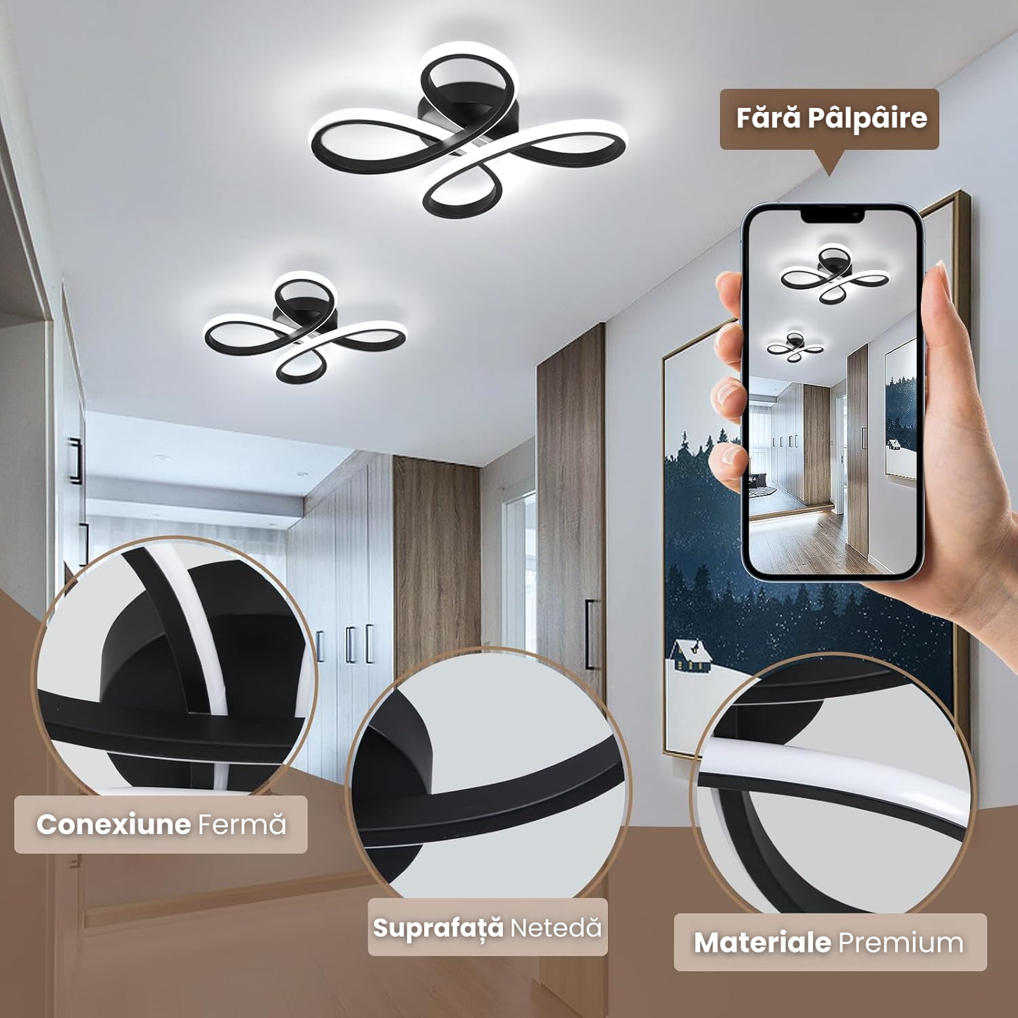 Lustra Led Design Modern 23W