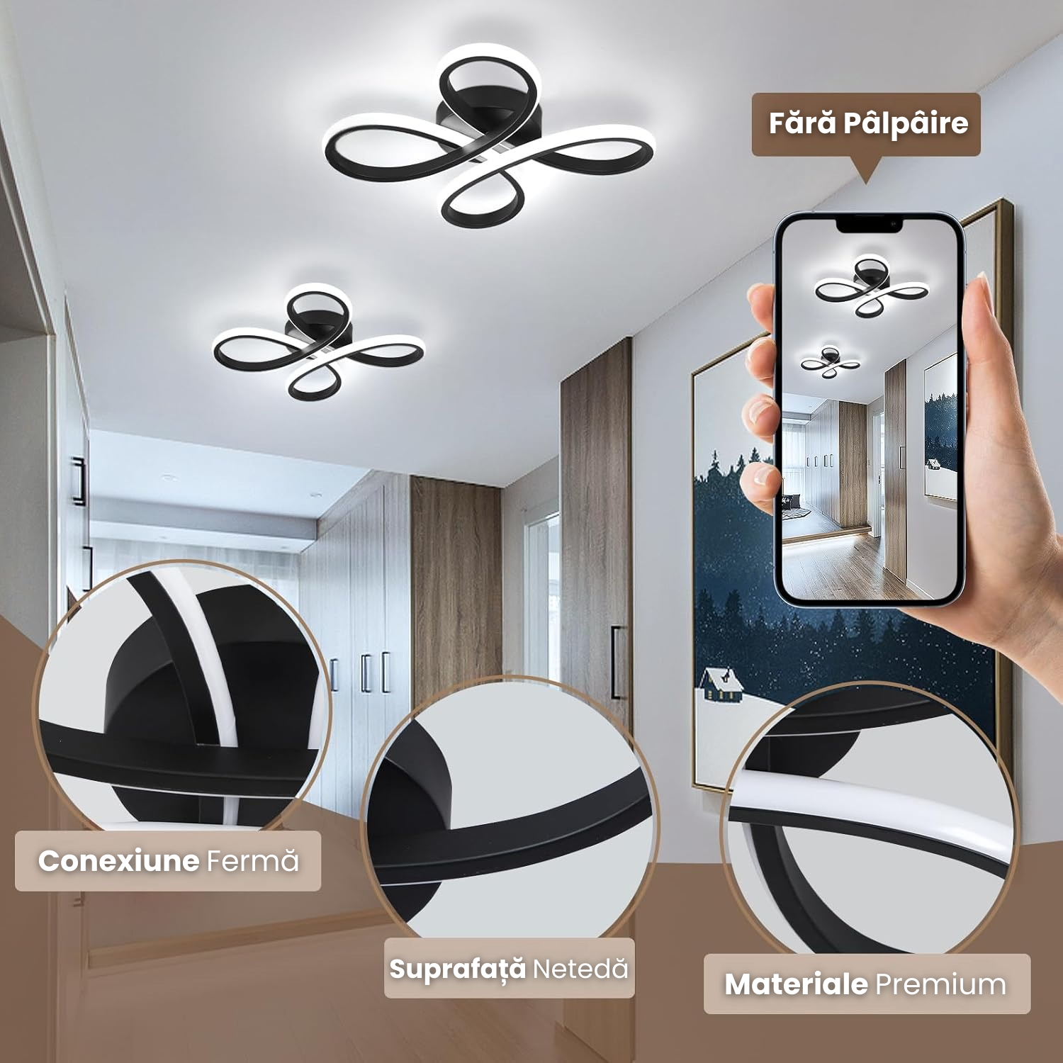 Lustra Led Design Modern 23W