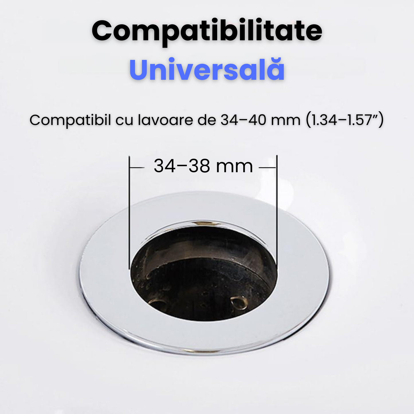 Dop Chiuveta Universal,Alb