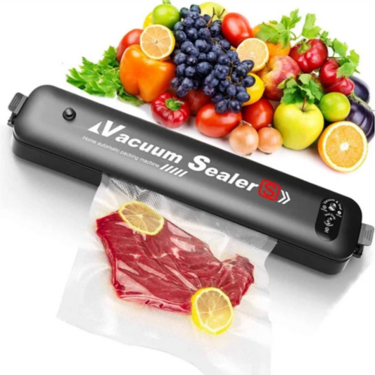 Aparat Vidat Alimente Vacuum Sealer, Sigilare Automata,Negru