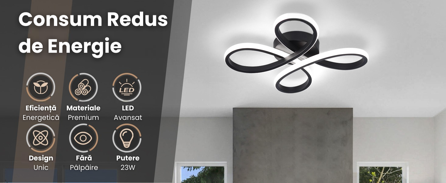 Lustra Led Design Modern 23W