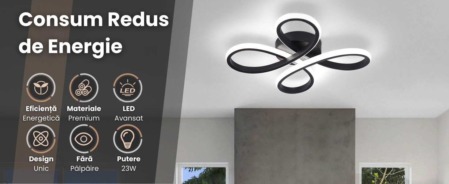 Lustra Led Design Modern 23W