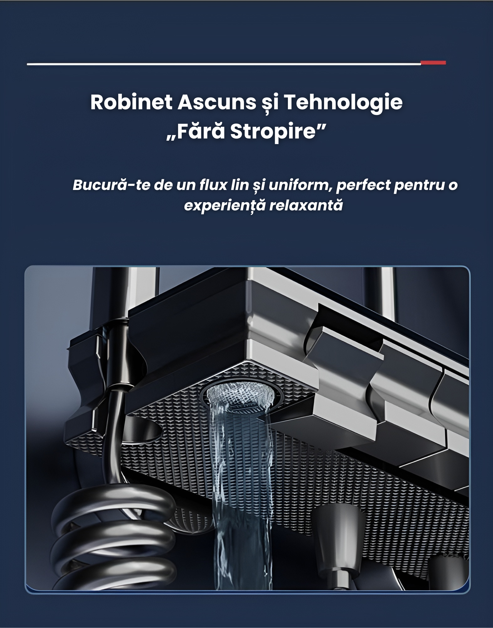 Coloana De Dus Completa, Afisaj Temperatura Digital, Lumini LED