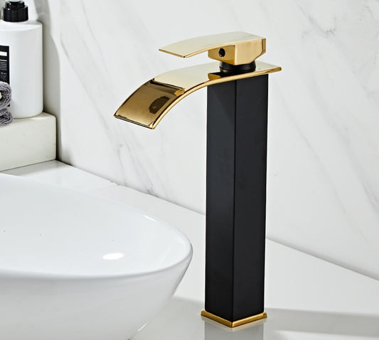 Baterie Baie Cascada, Inaltime 30 Cm,Negru-Auriu
