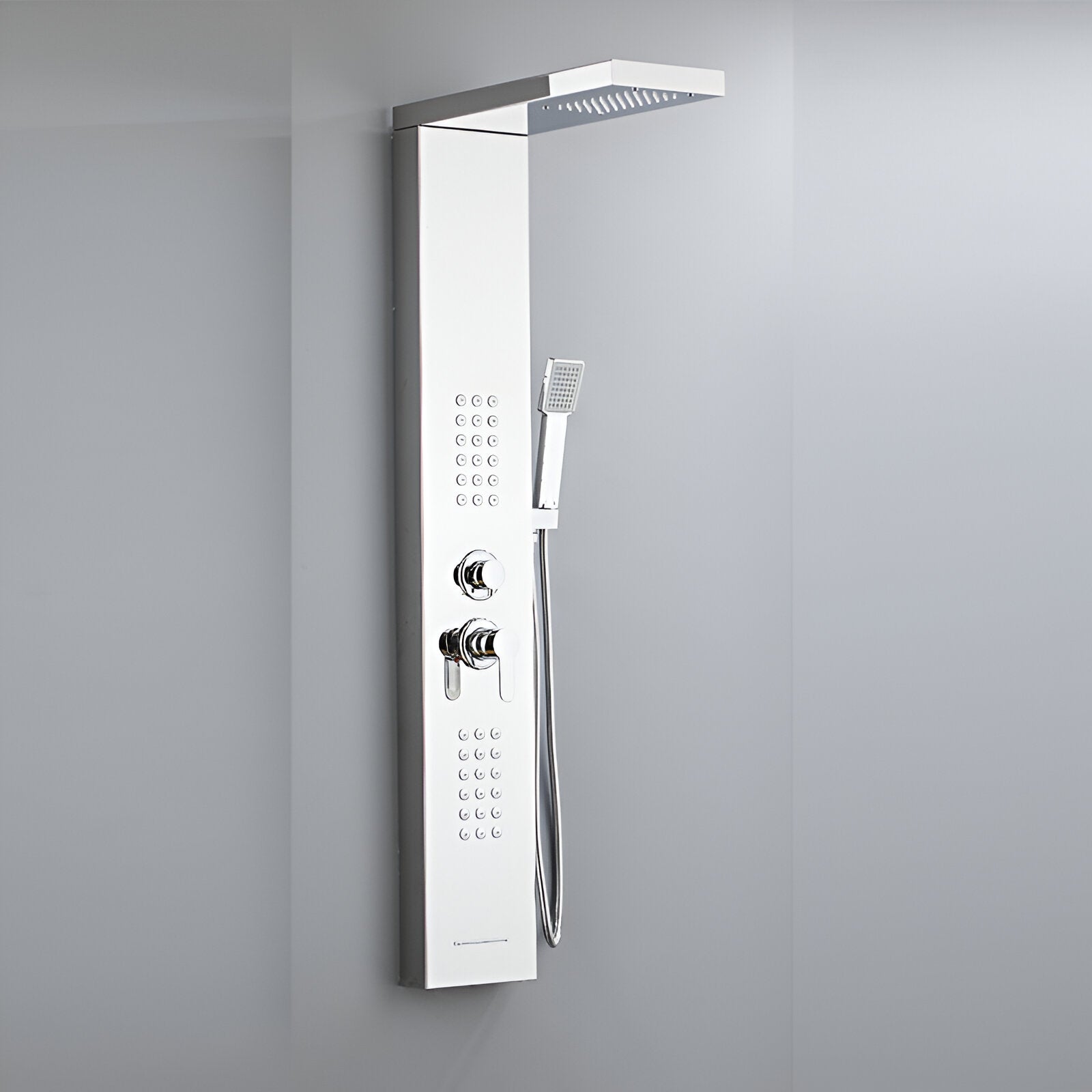 Coloana de Dus Hydro-Masaj, Multimple Moduri de Pulverizare,Argintiu