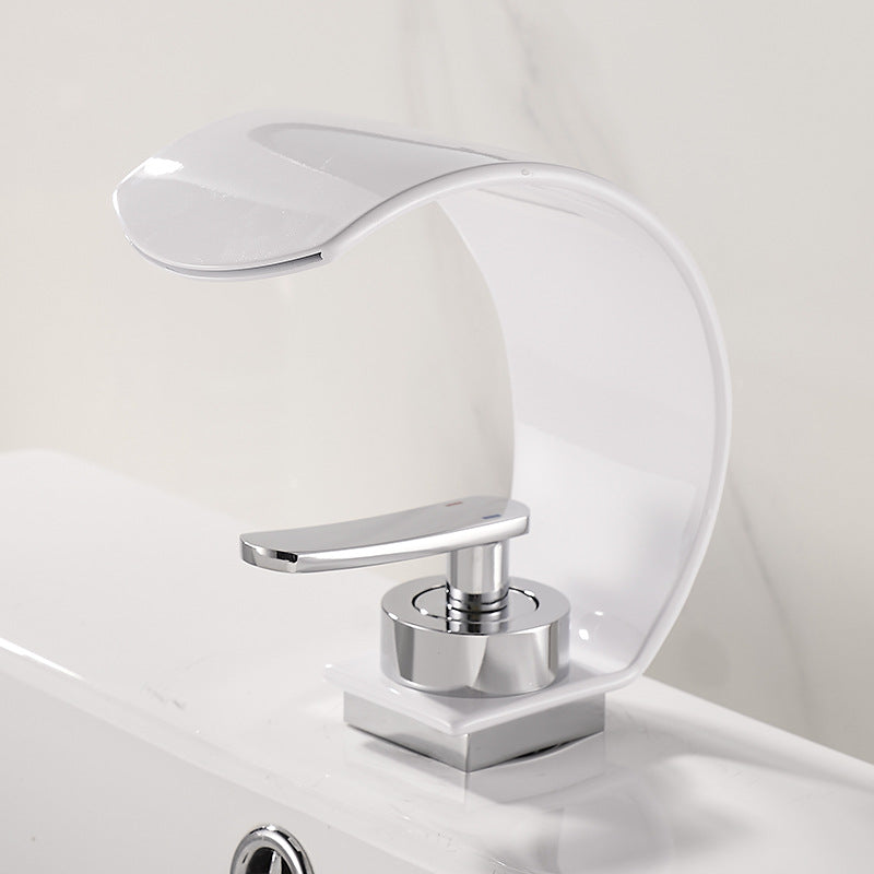 Baterie Lavoar Cascada ,Alb