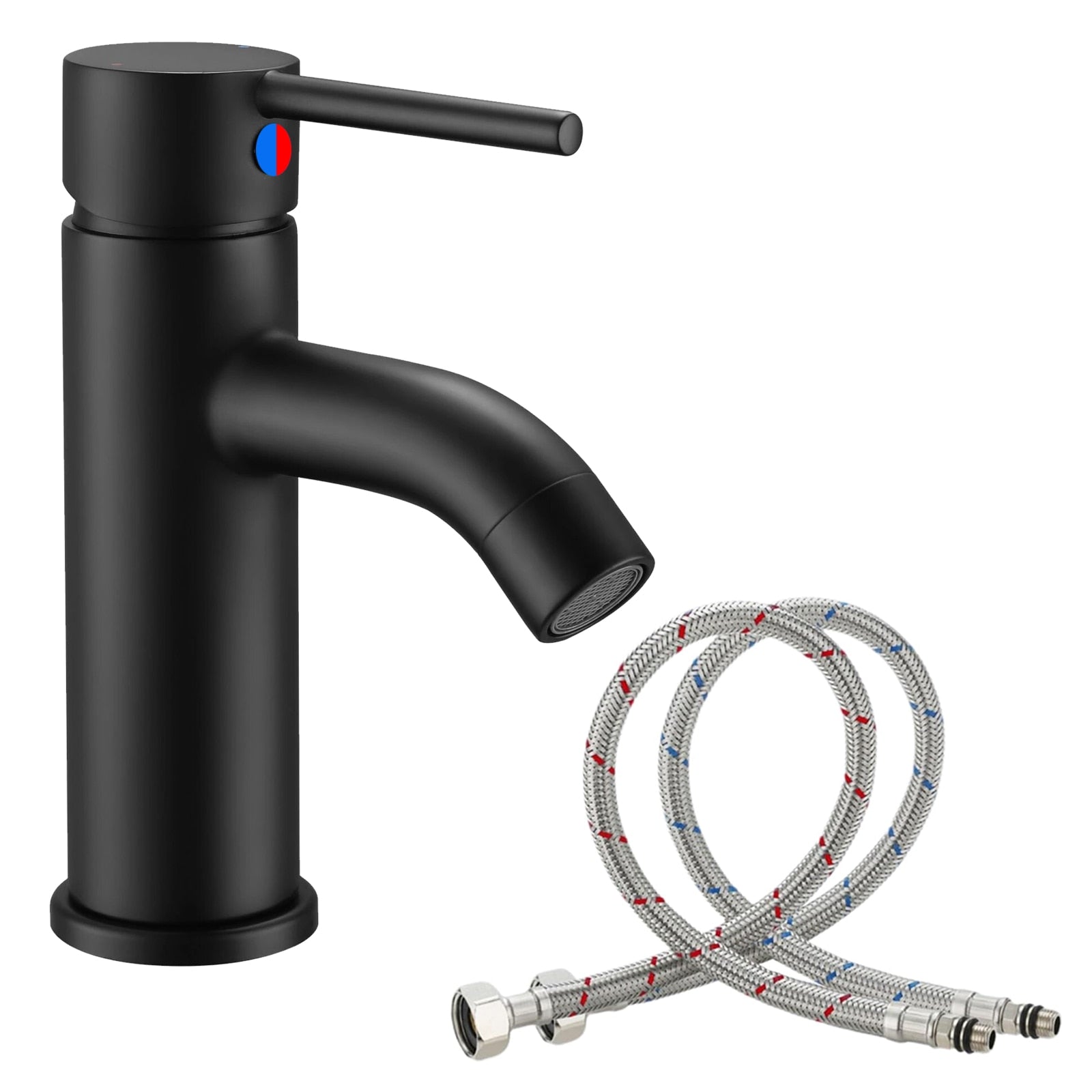 Baterie Chiuveta Baie,17 CM, Finisaje Premium, Negru