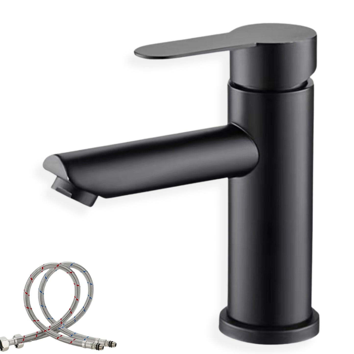 Baterie Chiuveta Baie, Otel Inoxidabil, Racoarde Incluse, Rezistent La Zgarieturi 17 CM