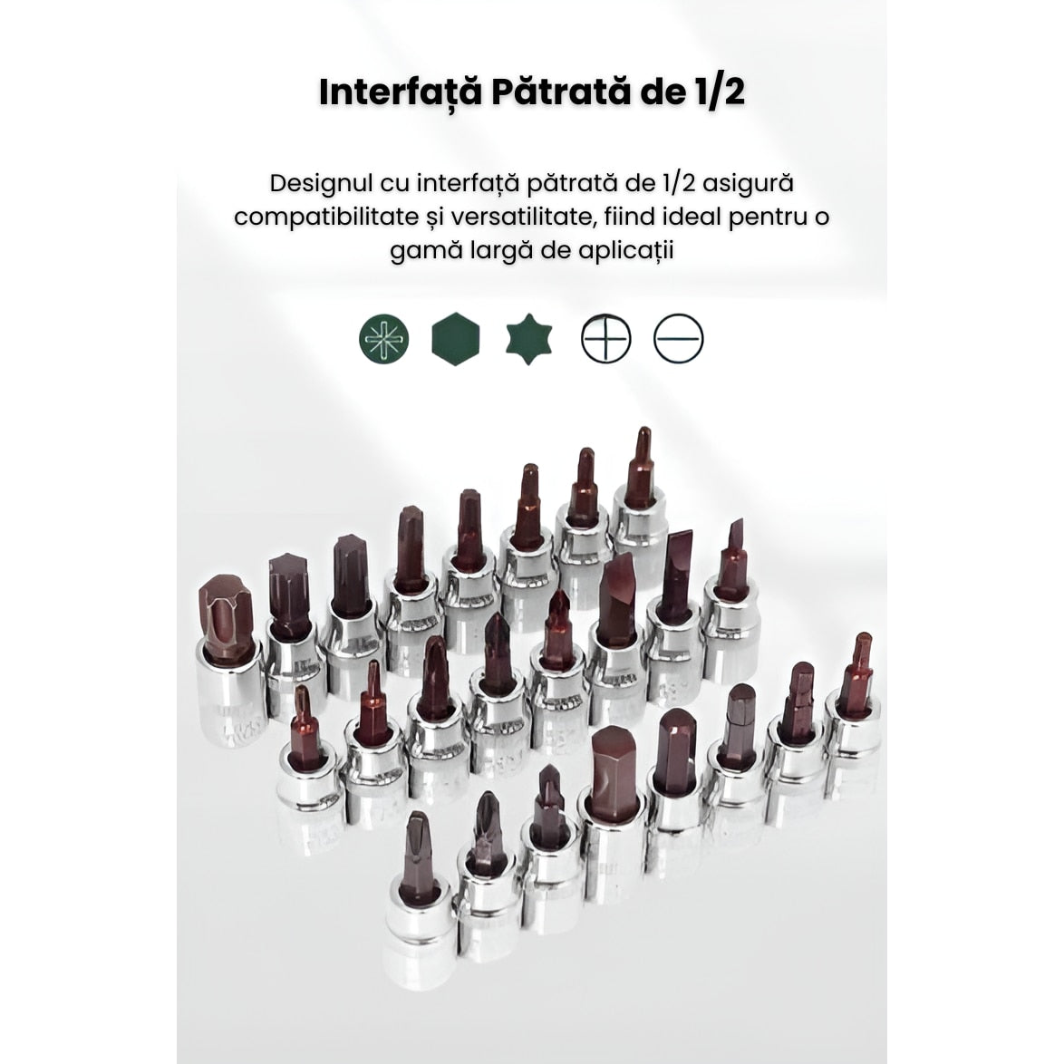 Trusa de Scule Auto/Industrial Profesionala, 216 Piese, Otel CRV, Rezistenta la Rugina, Chei Combinate, Mansoane 1/2, 3/8, 1/4, Chei cu Clichet, Extensii, Biti Torx, Hexagon si Cruci, Surubelnite, Bara de Forta, Adaptoare