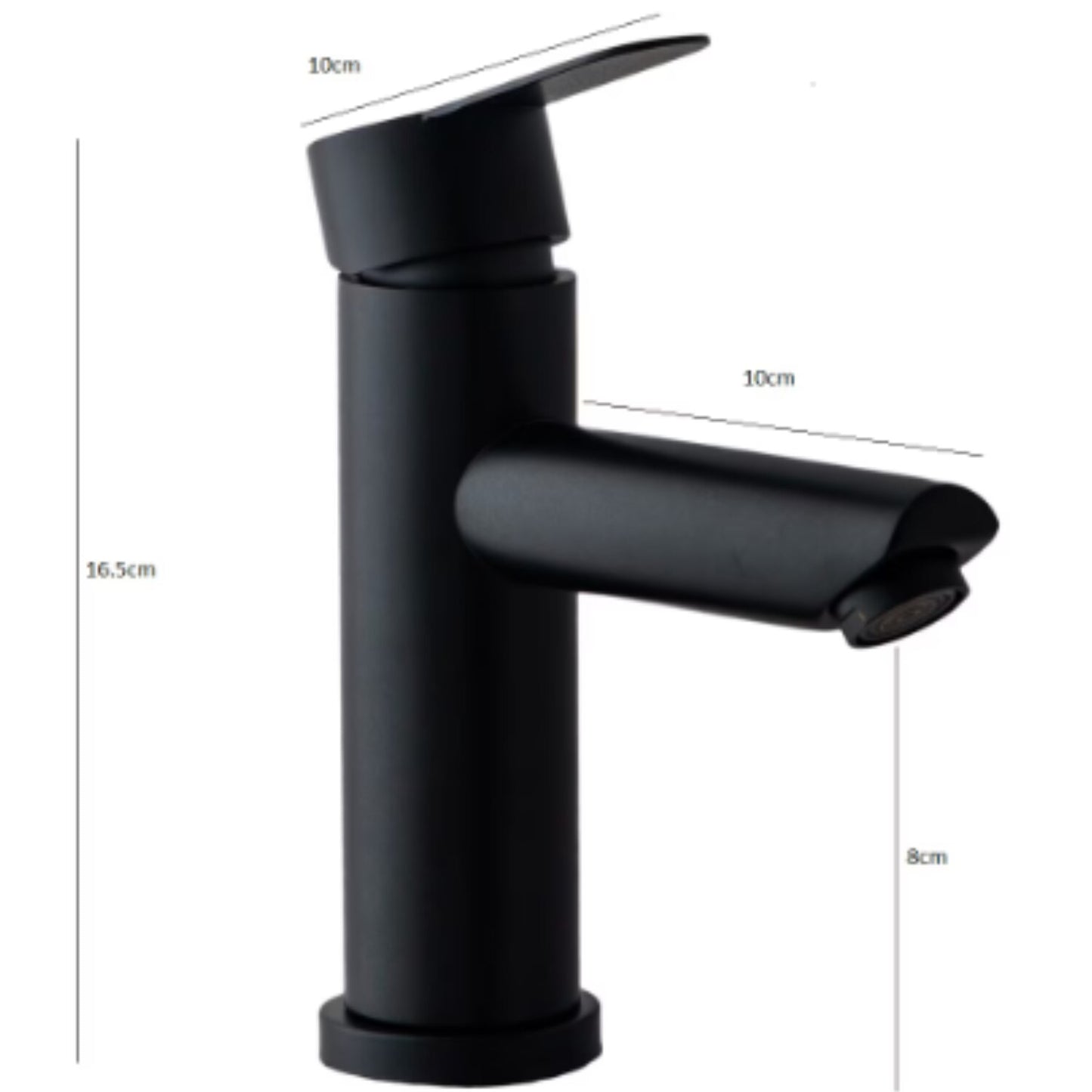 Baterie Chiuveta Baie, Otel Inoxidabil, Racoarde Incluse, Rezistent La Zgarieturi 17 CM