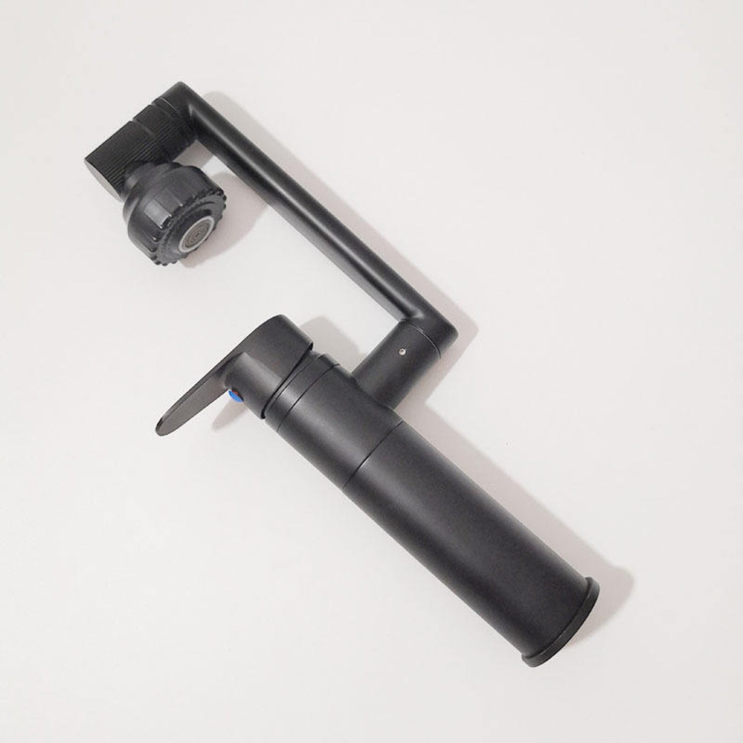Baterie Sanitara Baie, Capat Flexibil, 360 de grade, Negru