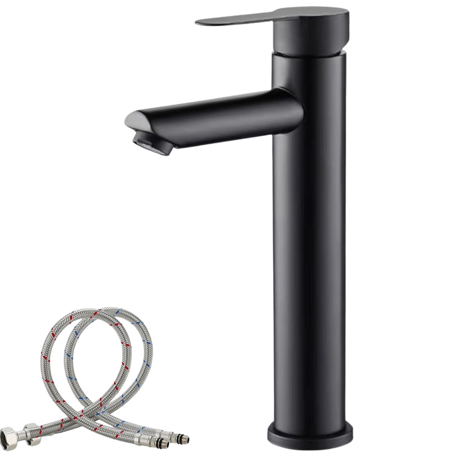 Baterie Chiuveta Baie, Otel Inoxidabil,Negru 30 cm