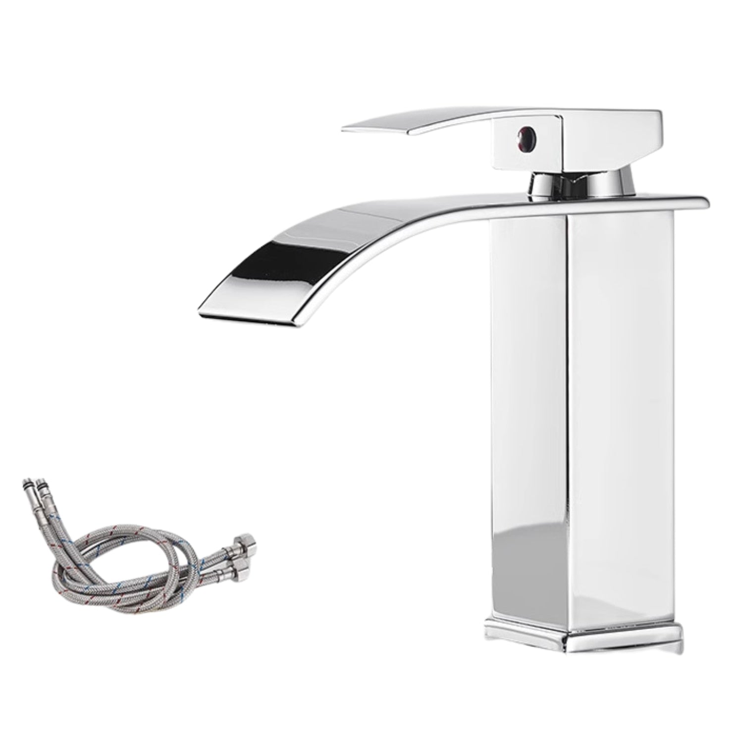 Baterie Chiuveta Baie, Tip Cascada,Argintiu